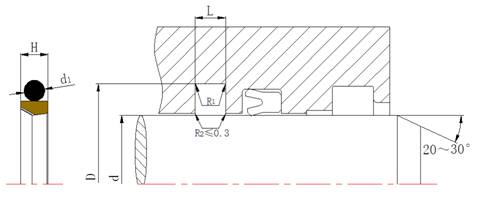緩沖環HBTS截面結構圖