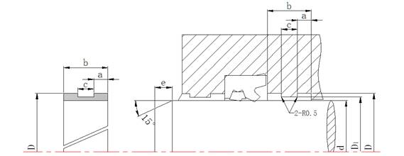 軸用導(dǎo)向環(huán)(導(dǎo)向套)DFI截面結(jié)構(gòu)圖 軸用導(dǎo)向環(huán)(導(dǎo)向套)DFI截面結(jié)構(gòu)圖