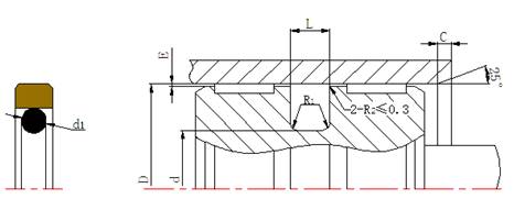 方形組合圈DSP截面結構圖