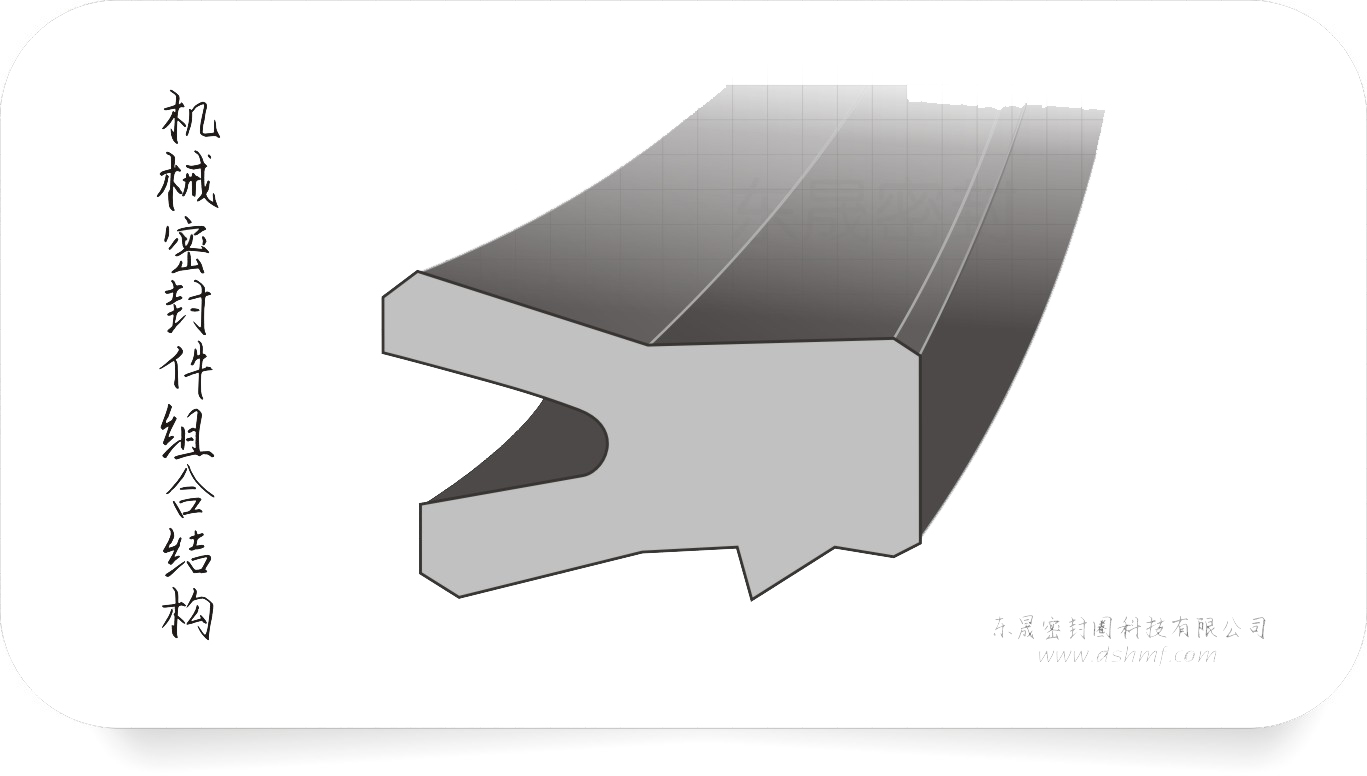 機械密封件截面設計圖