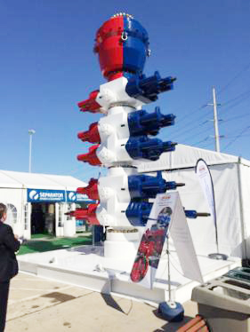 17采油必備的利器之一，可以用東晟密封泛塞封的大型防噴器！