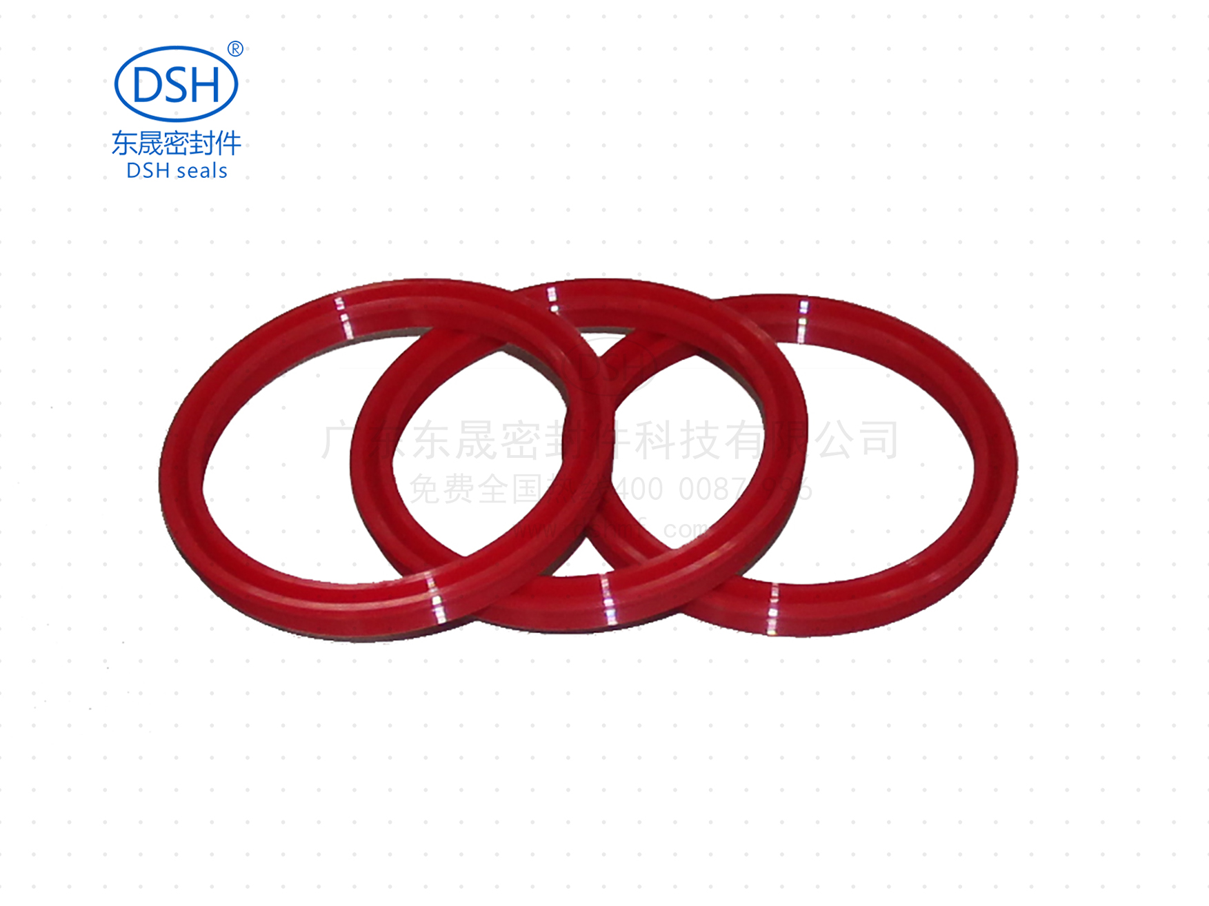 帶擋圈雙唇U型密封圈DUC 帶擋圈雙唇U型密封圈DUC