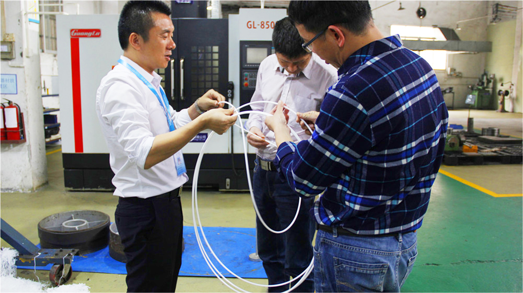 東晟密封件公司的密封件生產車間