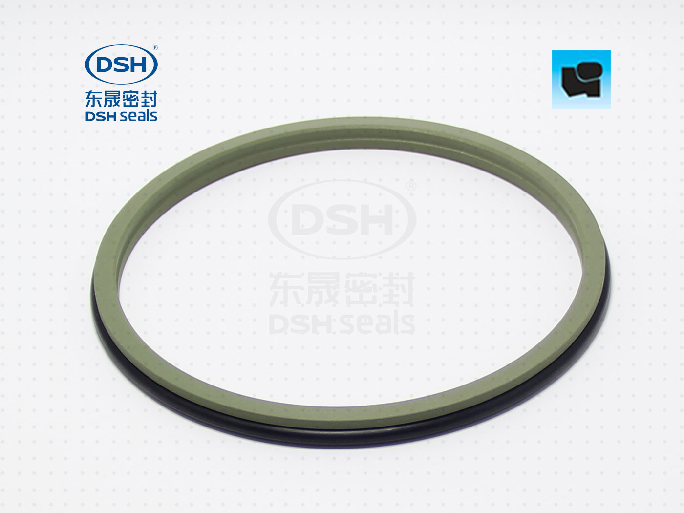 組合防塵圈DSZ - 防塵圈系列,聚四氟乙烯密封件,應(yīng)用于油缸/氣缸行業(yè)專用密封件圈。