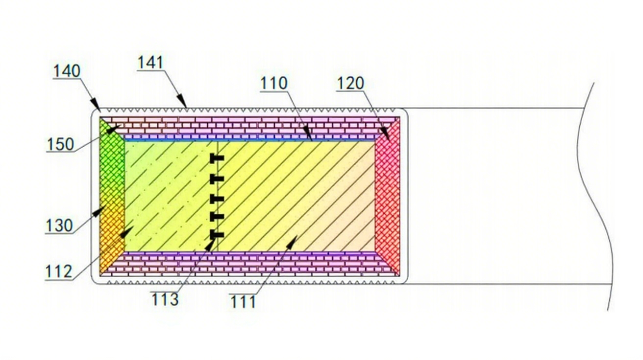 專利產(chǎn)品案例 ? 一種具有導電效果的密封件結(jié)構(gòu)圖1