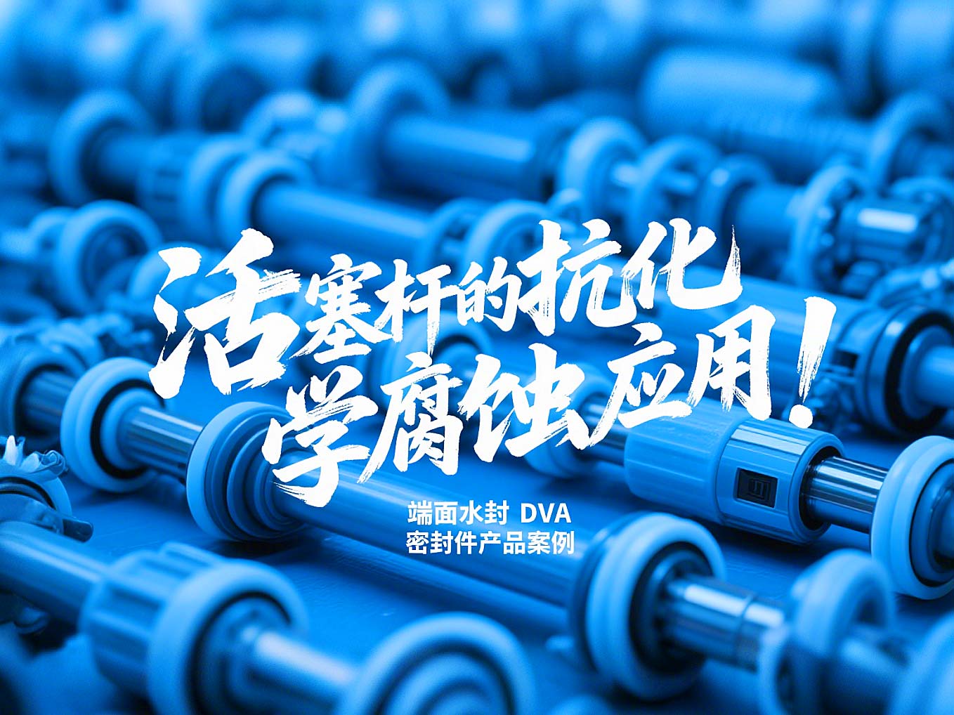 端面水封DVA密封件產品案例 ? 活塞桿的抗化學腐蝕應用！