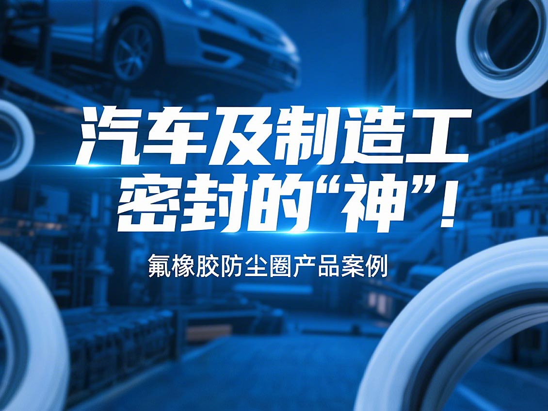 氟橡膠防塵圈產品案例 ? 汽車及制造工業密封的“神”!