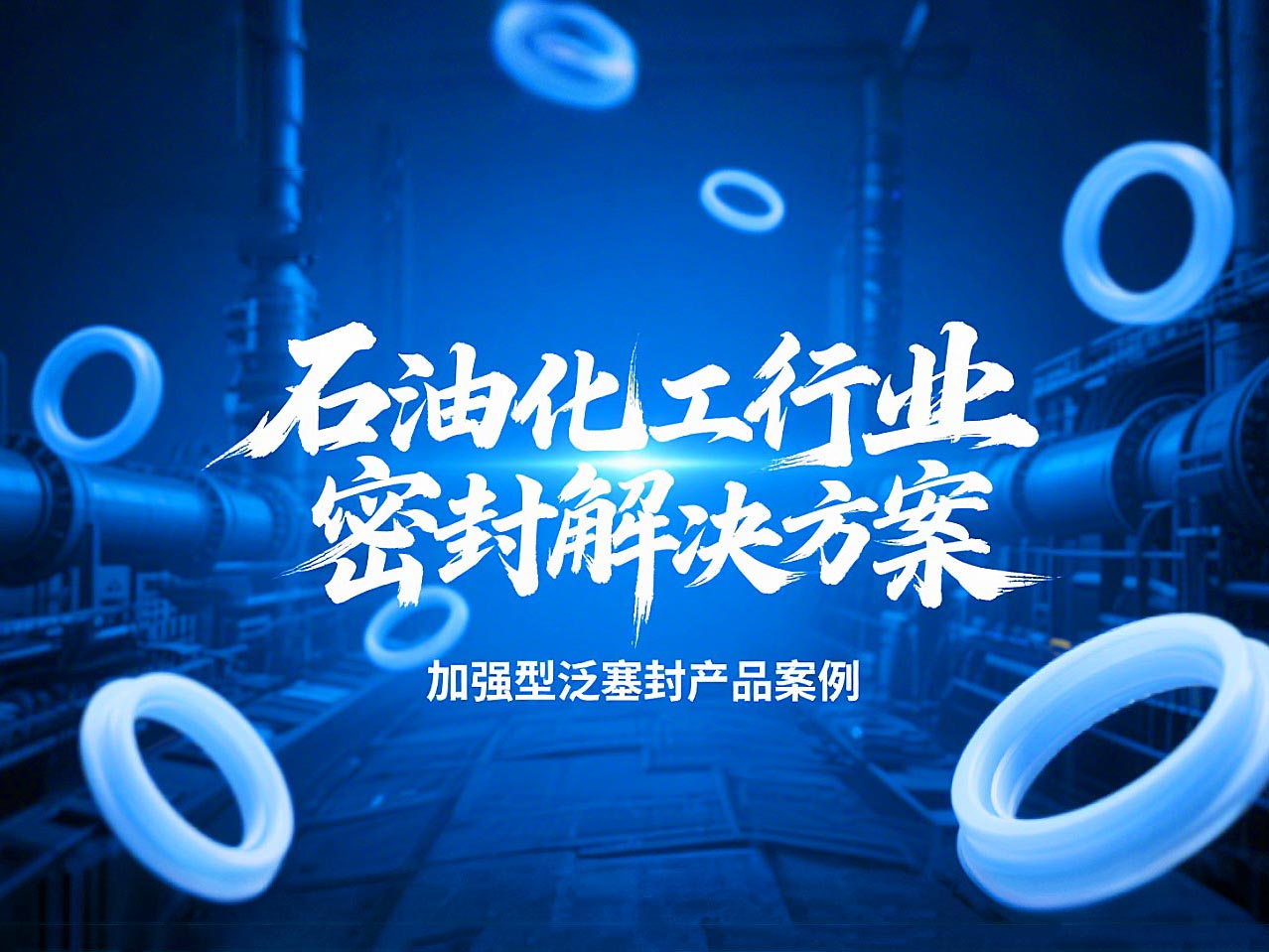 加強型泛塞封產品案例 ? 石油化工行業的密封解決方案!?