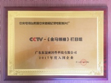 【央視CCTV認證】CCTV央視《金|馬|領|袖》欄目攝制組頒發