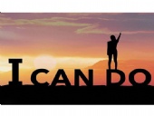 努力的往前走，成功會(huì)向你招手