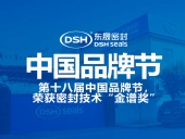 東晟密封件閃耀2024第十八屆中國(guó)品牌節(jié)，榮獲密封技術(shù)“金譜獎(jiǎng)”