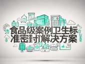 軸孔用PTFE油封密封件+食品加工設備案例丨中的高衛生標準密封解決方案！?